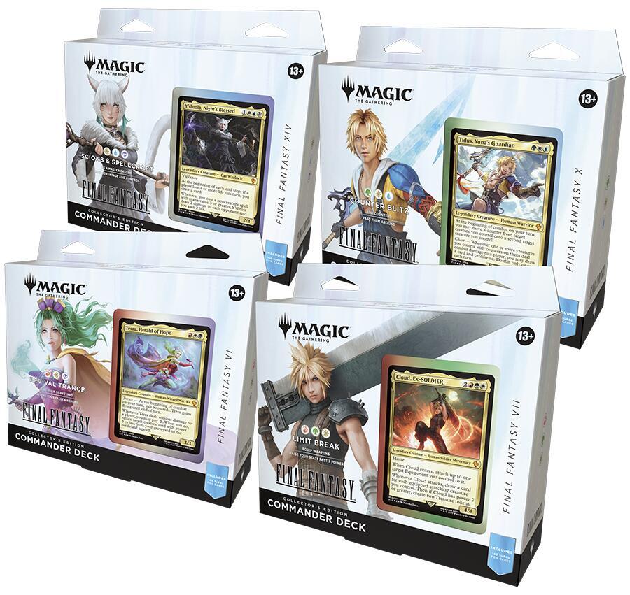 Commander: Magic: The Gathering - FINAL FANTASY: Deck Set: Collector's Edition English *Max 1 per customer*